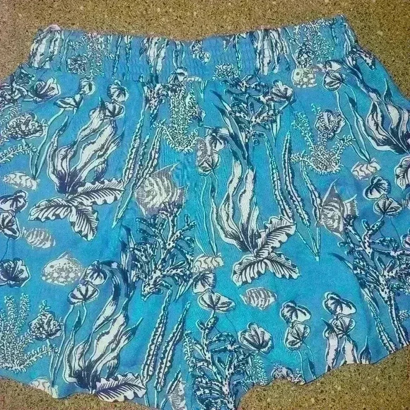 Angie Sea Themed Shorts sz Sm - Picture 3 of 3